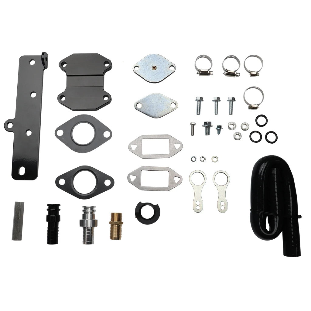 2010-2025 6.7L Cummins Diesel EGR Delete Kit For Dodge Ram 2500 3500 (Black)