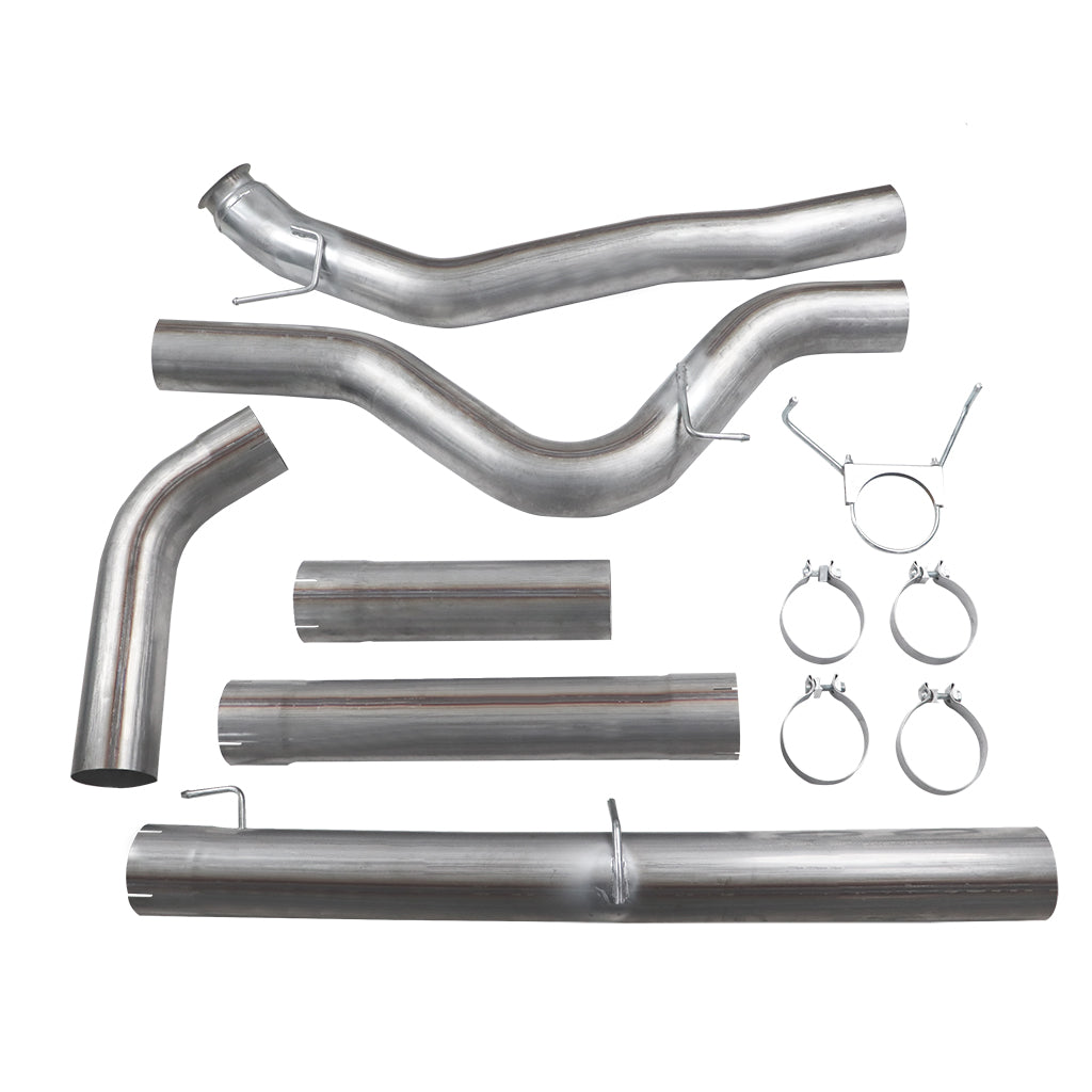 5“ Cummins 6.7 Dodge Ram 2500/3500 2013-2018 Turbo-Back Exhaust DPF Delete Pipe Chasis